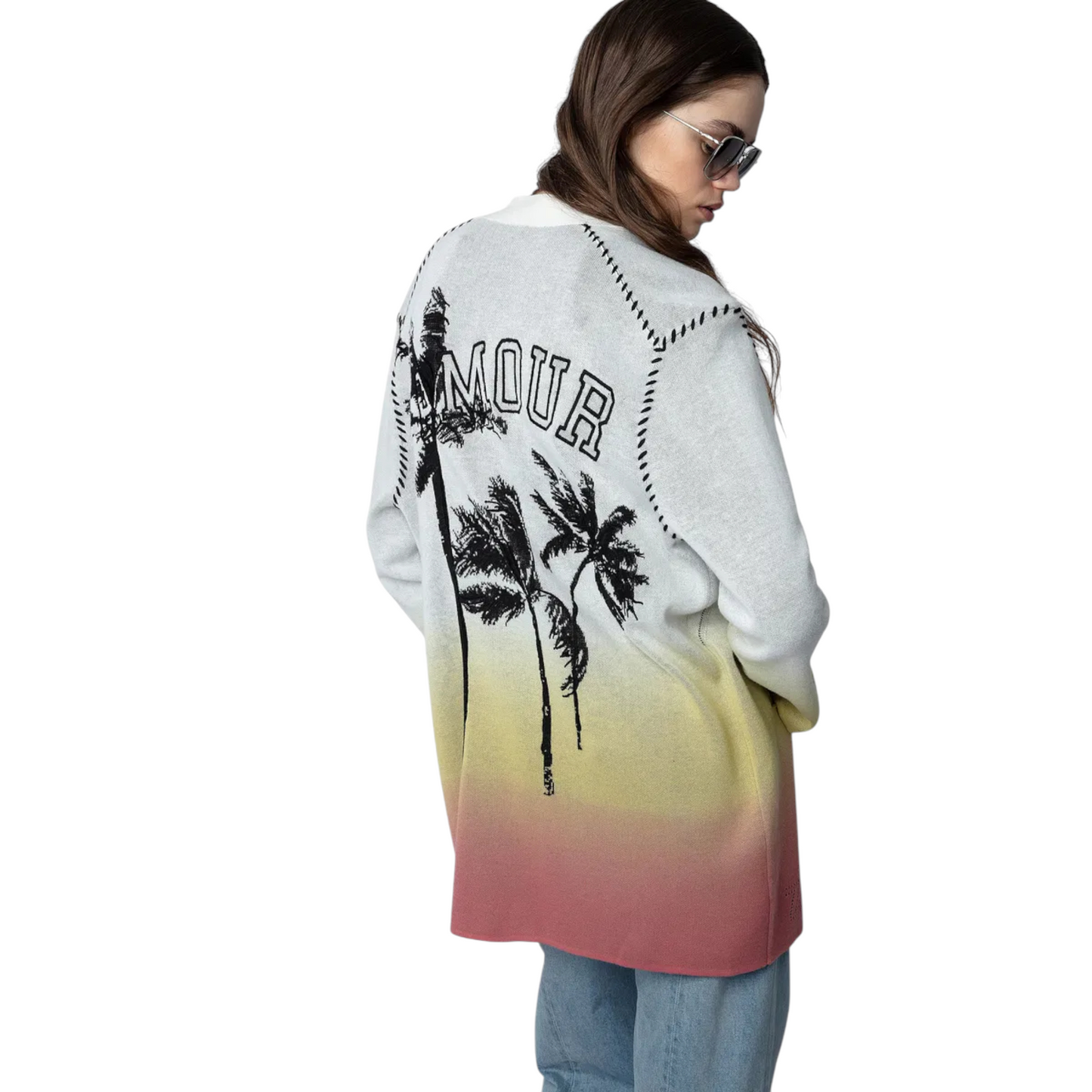 ZADIG & VOLTAIRE Austin Cosmoo Cardigan XS